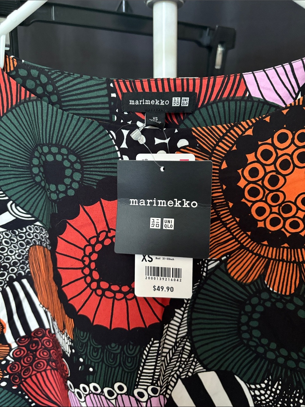 Marimekko x Uniqlo Dress xs - Picture 2 of 2
